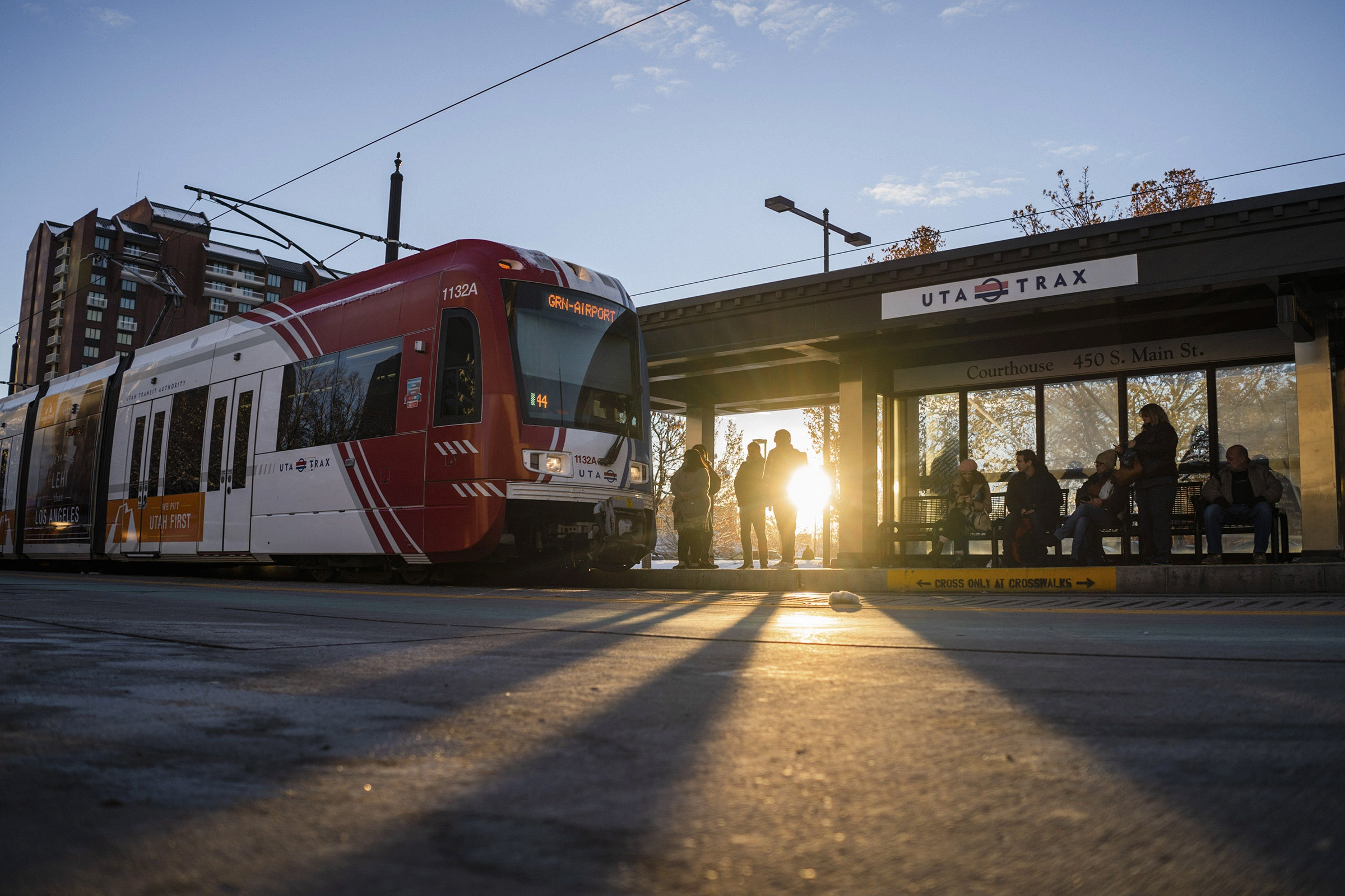 TRAX Sunset
