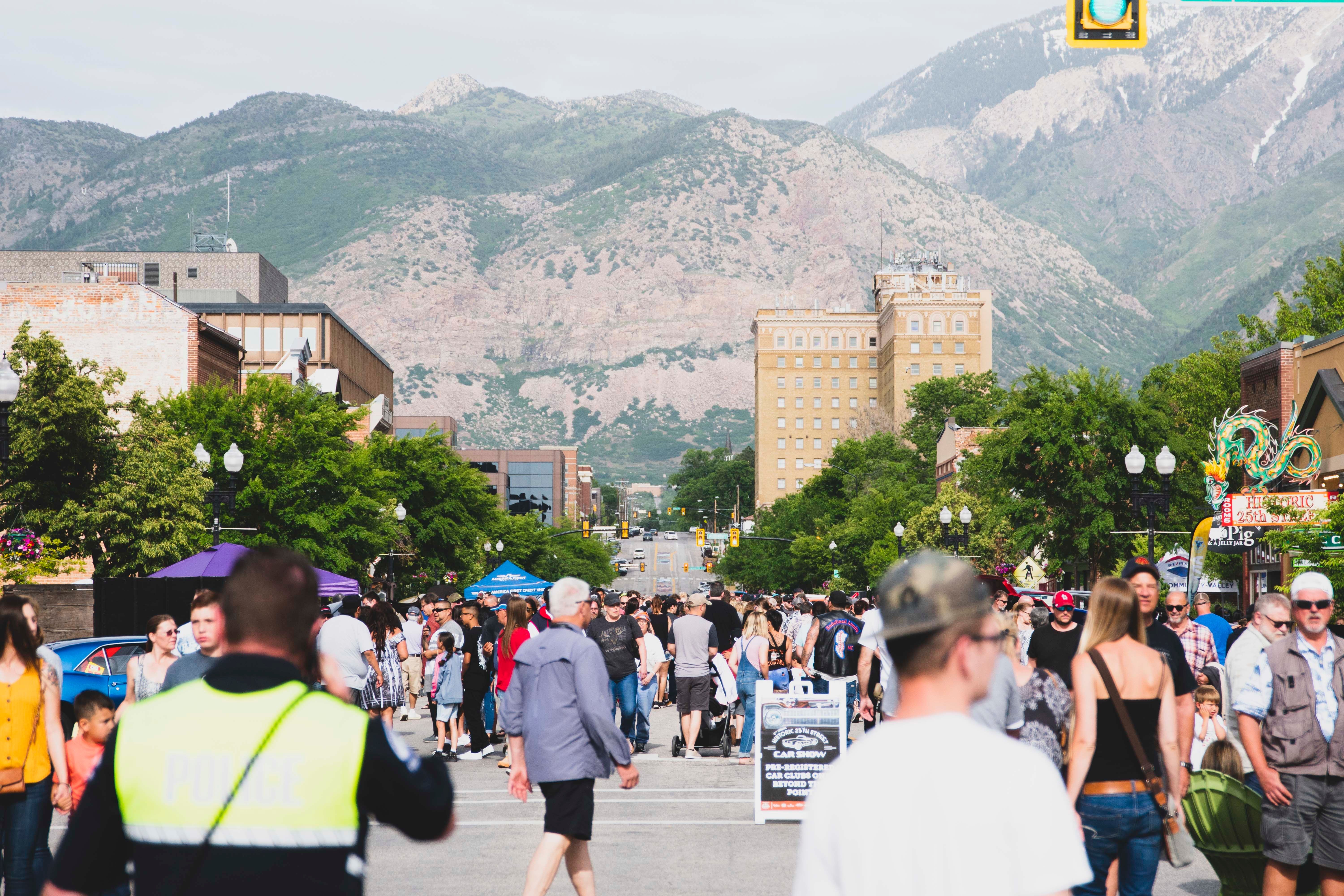 Downtown Ogden Crowd
